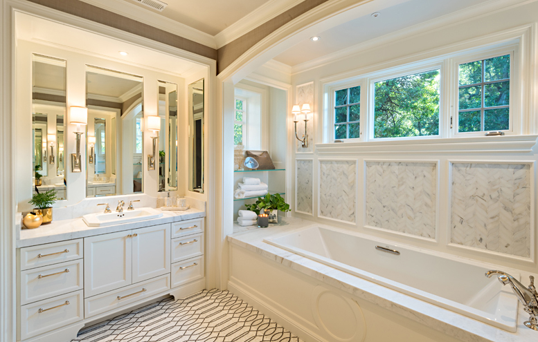 Master bathroom