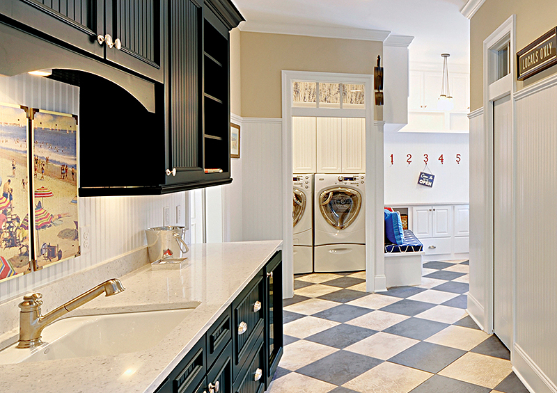 Laundry room and mudroom