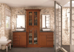 master bathroom double vanity